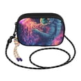 thumbnail image 2 of FORMRS Mini Crossbody Bag for Women Adjustable Shoulder Rope Travel Casual Phone Purse, Space Astronaut, 2 of 7