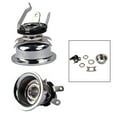 thumbnail image 1 of HOOWIFFY 1Ud Guitar Input Jack Plate De Metal Resistente Plateado Para Equipos Musicales, 1 of 8
