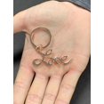 thumbnail image 2 of Rose Gold Love Key Chain, 2 of 2