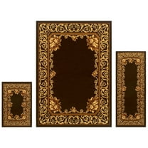3 Pieces Set Area Rug Collection 2'x3', 2'x5', 5'x7'