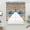 Brown, variant on Blue Plaid Easter Swag Valances for Windows, Kitchen Window Curtains Over Sink, Blue Truck Spring Floral Bunny Rustic Window Treatment Curtains for Living Room/Bedroom Curtains 2 Panel Sets 36"x45"