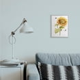thumbnail image 5 of Stupell Industries Rustic Sunflower Floral Roaming Honey Bee Insect Gray Framed by Patricia Pinto, 5 of 5