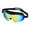 A004- E, variant on Swimming Goggles, Polarized Swim Goggles Adult, Wide Vision, Mirror Lens, 7 Inch Oversized Black Frame with Silicone Strap, Included Matching Nose Clip and Pair of Earplugs for