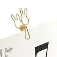 thumbnail image 3 of Hollow Metal Clips, Strong Clamp, Reusable, Decorate Desktops, Organize Items Easily, 3 of 7