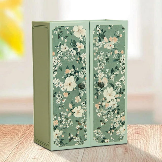 Gabinete para casa de muñecas a escala 1:12, muebles en miniatura, accesorios para fotos, accesorio DIY simulado con percha para diseño de escena de