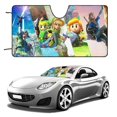thumbnail image 1 of The Legend Of Zelda Game Car Windshield Sunshade Umbrella Stylish Foldable Reflective Sun Visor Front Window Cover Protector Accessories, 1 of 8