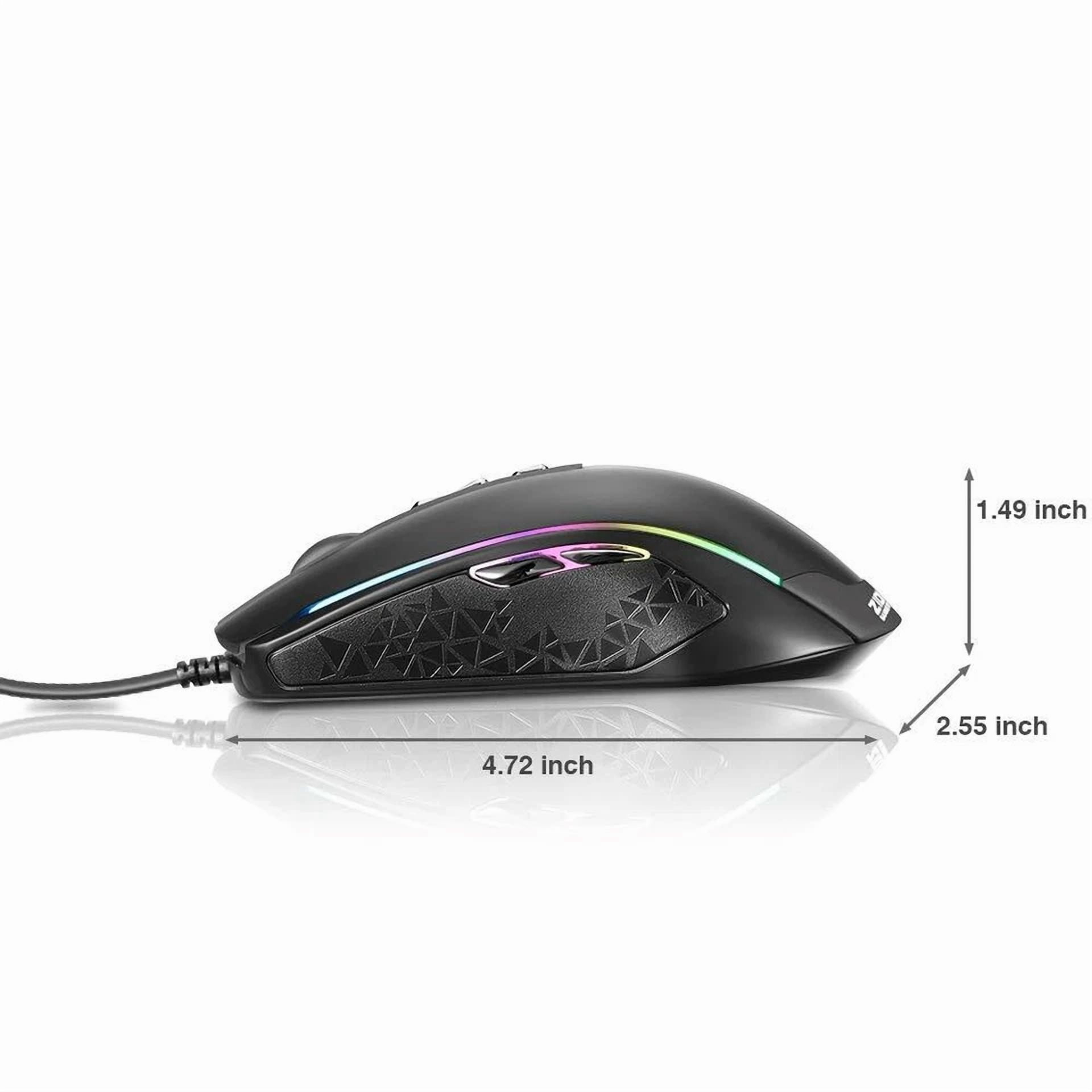 BUTTERFLY- Gaming Mouse Wired,Ergonomic Game Usb Computer Mice Rgb Gamer Desktop Laptop Pc