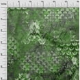 thumbnail image 3 of oneOone Cotton Poplin Twill Green Fabric Abstracts Dress Material Fabric Print Fabric By The Yard 56 Inch Wide, 3 of 4