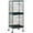 Green, variant on Large Bird Cage 55 Tall with 1.7 ft Width for Wingspan, Multi-Door Aviary for Canary Finch Conure, Light Blue Steel
