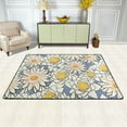 thumbnail image 1 of XMXY Elegant Lily Area Rugs Doormat Outdoor Entrance , Facecloth Non-slip Floor Mat Rug for Living Room Kitchen Sink Area Indoor 72"x48", 1 of 9