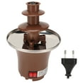 thumbnail image 1 of Chocolate Fountain 45℃ Heating 45W Portable Mini Chocolate Fondue Fountain for Home Gifts EU Plug 220V, 1 of 8