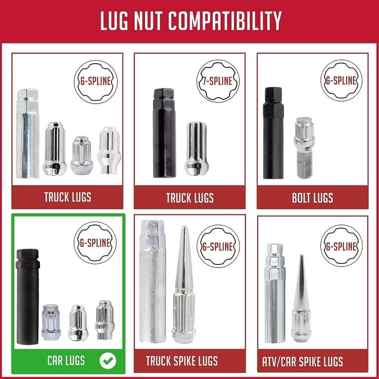 Gorilla Lug Nuts Extended Mag 1/2 (4pk) Gorilla Lug Nuts Extended Mag 1/2 (4pk)