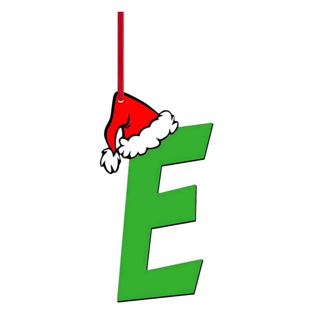Letras Acrílicas Navideñas, Adornos Navideños con Letras, Decoraciones Acrílicas, Adornos Colgantes para El Árbol de Navidad.