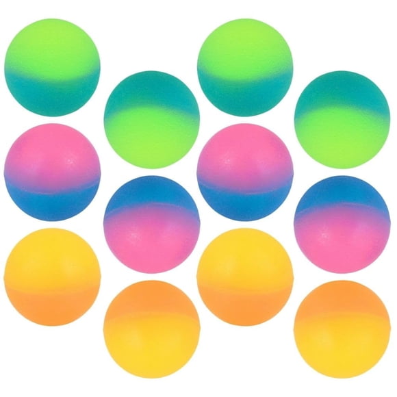 Bounce Balls Rhode Island Novelty ICY 38 mm 1.5 pulgadas, paquete de 12