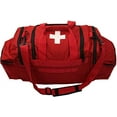 thumbnail image 2 of Red EMT EMS White Cross AMBU or Lifeguard Starter Beginners Trauma Field Medics Carry & Shoulder Bag + Streamer$$Sport & Recreation Other, 2 of 9