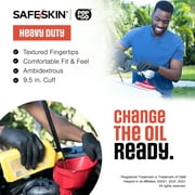 SAFESKIN Heavy Duty Black Nitrile Disposable Gloves Latex Free (40 Count), Medium Size, Powder Free, Food Safe Gloves for Cooking, Cleaning, Gardening, Mechanic, Painting, Tattooing