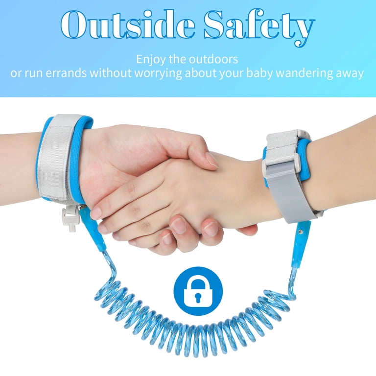 Sixwipe Anti-Lost Wrist Link, 2-Pack with Key Lock photo 2