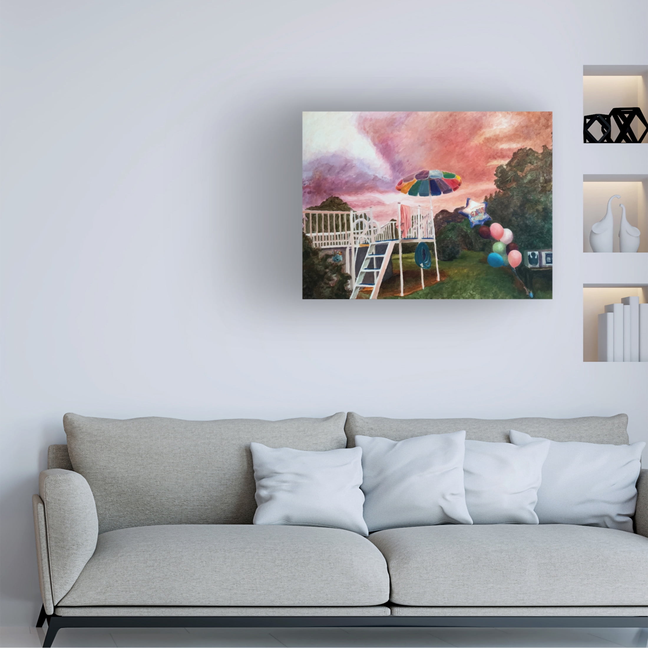 Trademark Fine Art Key and Sea Graduation Canvas Wall Art