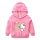 thumbnail image 5 of HelloKitty-ropa de otoño para niños, suéter con capucha de estilo occidental, sudadera con estampado de dibujos animados para niña, ropa para bebé, 5 of 5
