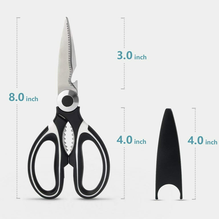 4-Piece Heavy-Duty Shears Set with Guards, Multi-Color, 1026726