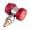 Red, variant on Noref R134 A/C Low/High Quick Connector Air Conditioning Coupler Adapter + Extractor Valve Core