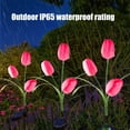 thumbnail image 4 of Solar Tulip Garden Stake Light, Waterproof Outdoor Landscape Light, Yard Lawn Patio Villa Decor Lamp, Pathway Lighting for Outdoor Garden Patio Decoration, 4 of 6