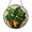 Acrylic 3.5 Inch, variant on Clover Leaf Stained Glass Suncatcher Window Hanging Decor, Botanical Green Leaf Window Ornament with Four Leaf Clover Design, Decorative Nature Window Art
