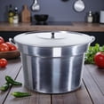 thumbnail image 3 of OLLA DE ALUMINIO PURO GRANDE ESTIBABLE No. 60 CON TAPA LA MEXICANA, 3 of 3