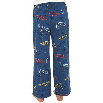 Munki Munki Pajamas Boys and Men s 2 Piece Pajama Sleep Bottoms Set in Fun Prints Black X Small