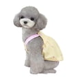thumbnail image 3 of CBFFDC Robe pour Chien Type Bretelles Classique à Carreaux Mode Imprimé Texture Douce Toucher Peau Confortable Vêtements pour Chiot Princesse, 3 of 7