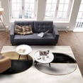 thumbnail image 4 of Area Rugs 5x7 Ft Abstract Mottled Geometric Black Gold Gray Line Circle Moon Non-Slip Washable Rug Indoor Rug Floor Mats Non Shedding Carpet for Living Room Bedroom Dining Room Home Decor, 4 of 8