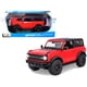 thumbnail image 1 of Ford Bronco Wildtrak 2021 Maisto Rojo con tapa negra Edición especial 1/18, 1 of 1