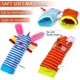 thumbnail image 5 of Sonajeros para bebé, calcetines, sonajeros de muñeca, buscadores de pies, 4 Uds., juguetes de sonajero para bebés, niños recién nacidos, 5 of 5