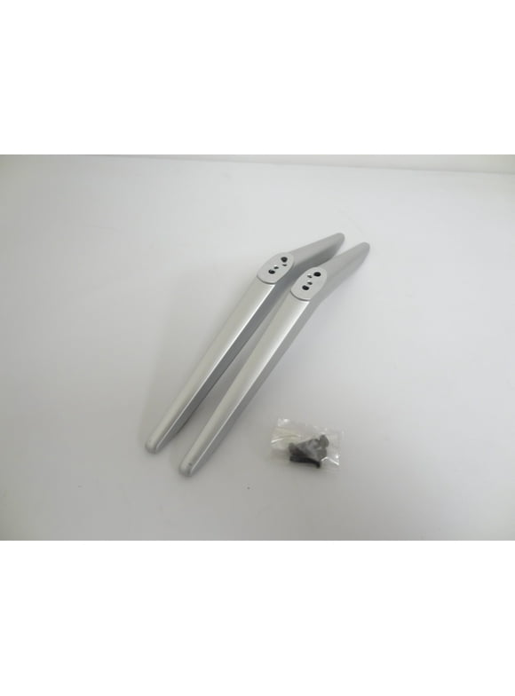 NEW TCL 65S434 Silver Stand Legs w/Screws (68-642070/68-769230)(65V82)