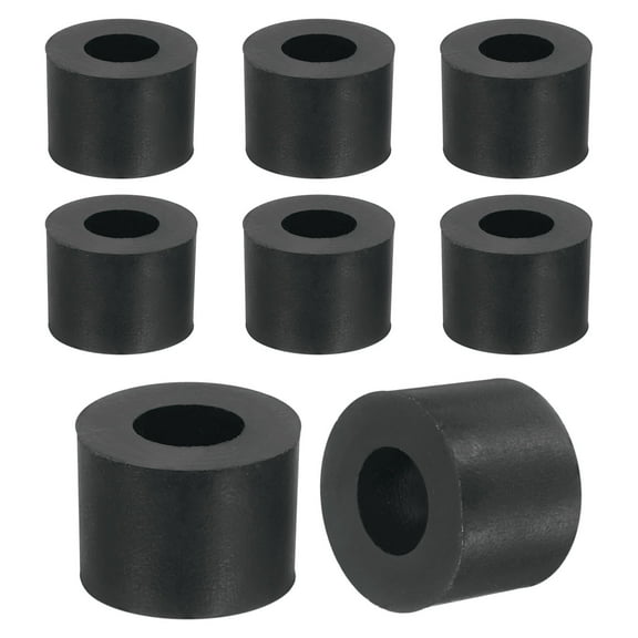 12Pack Thick Rubber Spacer, 13/16 Inch OD x 3/8 Inch ID x 9/16 Inch Thickness