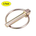 thumbnail image 1 of Kit de pasadores de seguridad con anillo 7.5mm x 45mm para remolque de barco, kayak, canoa, carrito 3Pcs, 1 of 5