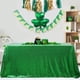 thumbnail image 3 of Mantel B-COOL con lentejuelas verdes, 125 x 125 cm, superposición con purpurina, 3 of 6