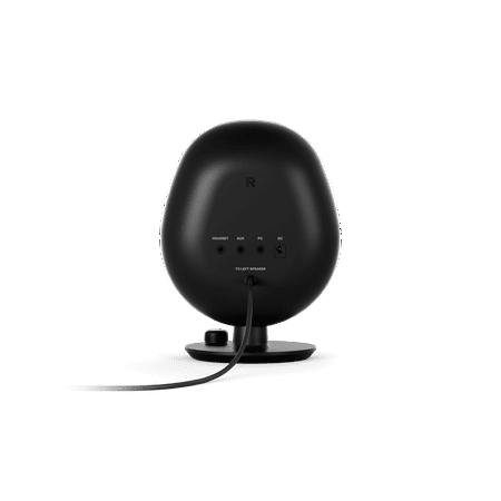 SteelSeries - Arena 3 Bluetooth Gaming Speakers with Polished 4" Drivers (2-Piece) - Black