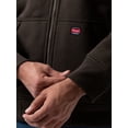 thumbnail image 3 of Wrangler Workwear Men's & Big Men's Full Zip Sherpa Lined Hooded Sweatshirt, Sizes S-5XL, 3 of 8