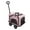 Pink, variant on Dog Carrier with Wheels, Versatile Pet and Backpack with 3 Large Ventilation Windows, Retractable Pull Handle, for Travel Camping Vet Visiting