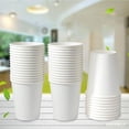 thumbnail image 3 of Vasos de papel, paquete de 50, vasos de papel de 7 oz, vasos de papel para café de 7 oz, vasos de papel para bebidas calientes, vasos de papel para café de 7 oz, vasos de papel para café de 7 oz, 3 of 4