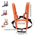 thumbnail image 4 of Arnés de Seguridad de Esquí Yuarrent para Niños Rojo, 4 of 6