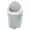 thumbnail image 1 of Desktop Trash Can, Countertop Garbage Bin Mini Waste Basket with Swing Lid for Home Office, 5.5x6.7", 1 of 7