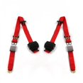 thumbnail image 1 of Airplane 3 Point Red Retractable Bucket Seat Belt Kit with 2 Belts for 1948-1967 Frazer Nash, 1 of 1