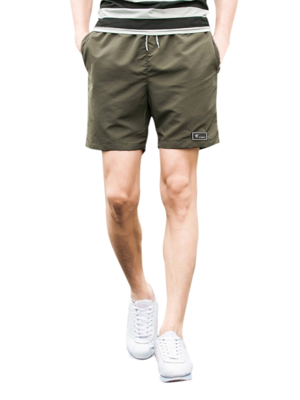 Fymall Men's Summer Shorts Plus Size Casual Beach Shorts