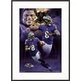 thumbnail image 2 of NFL Baltimore Ravens - Lamar Jackson 20 Canvas Wall Poster, 14.725" x 22.375", 2 of 4