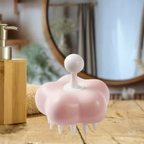 Kraoden Shampoo Massage Brush, Scalp Massager, Hair Washing Comb, Soft Durable Hair Care Tool, Head Massage Brush for Relaxation and Cleansing, Eco-Friendly ABS Material