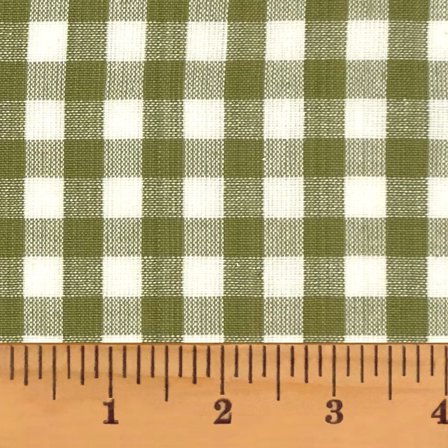 JCS Sage Green 5 Mini Buffalo Plaid Homespun Cotton Fabric Sold by the Yard