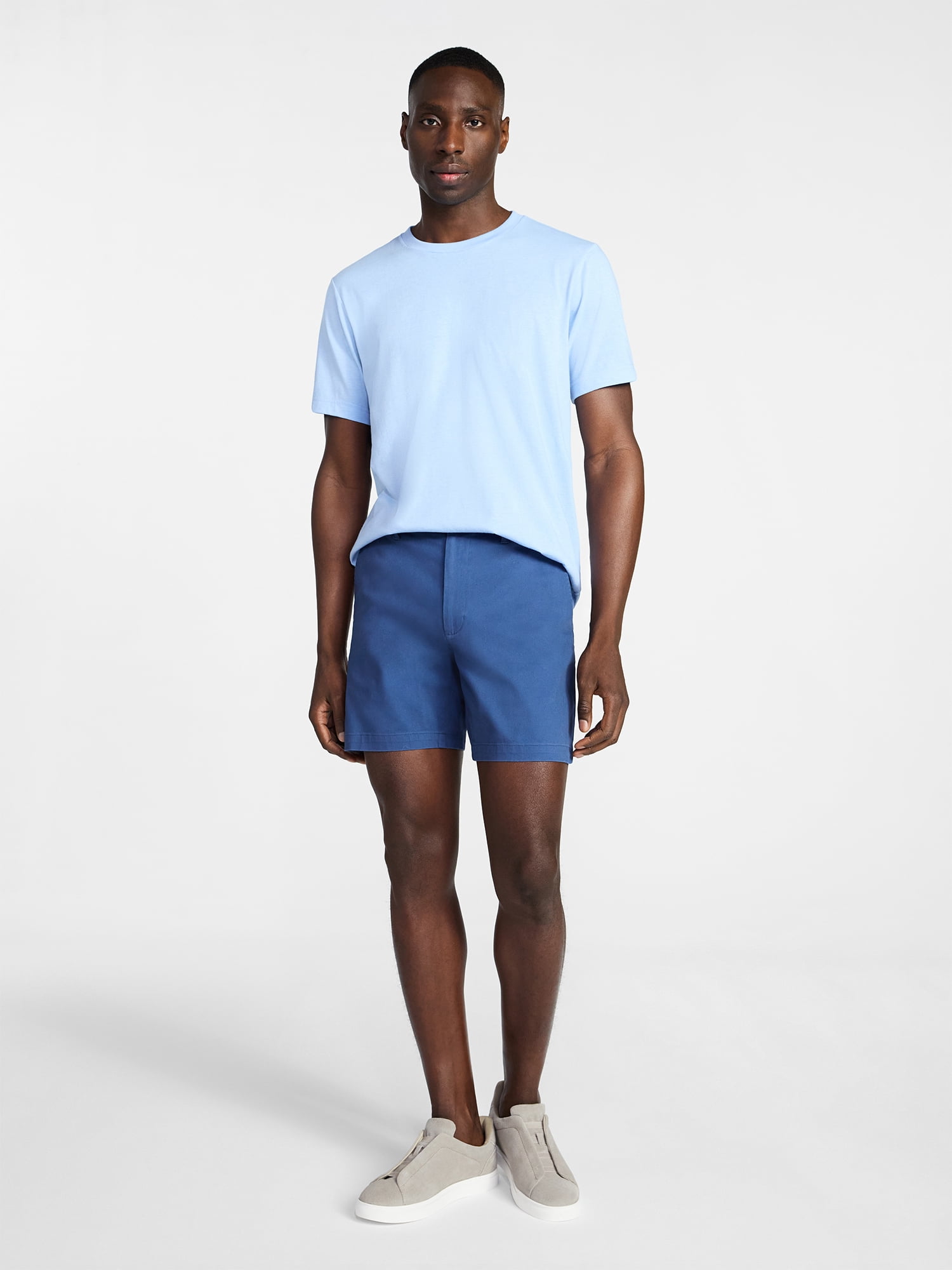 George Men's & Big Men's Modern Fit Flat Front Shorts, 5", 7", 9" Inseams, Sizes 28-54