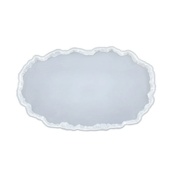 COOLHOOD Resin Molds Silicone Agate Molds Storage Stand Silicone Molds Silicone Resin Tray Mold